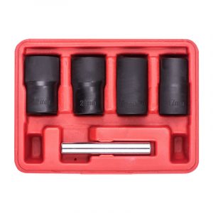 Set de vasos TWIST de 1/2 ” para extraccion de tuercas/tornillos seguridad VT01846