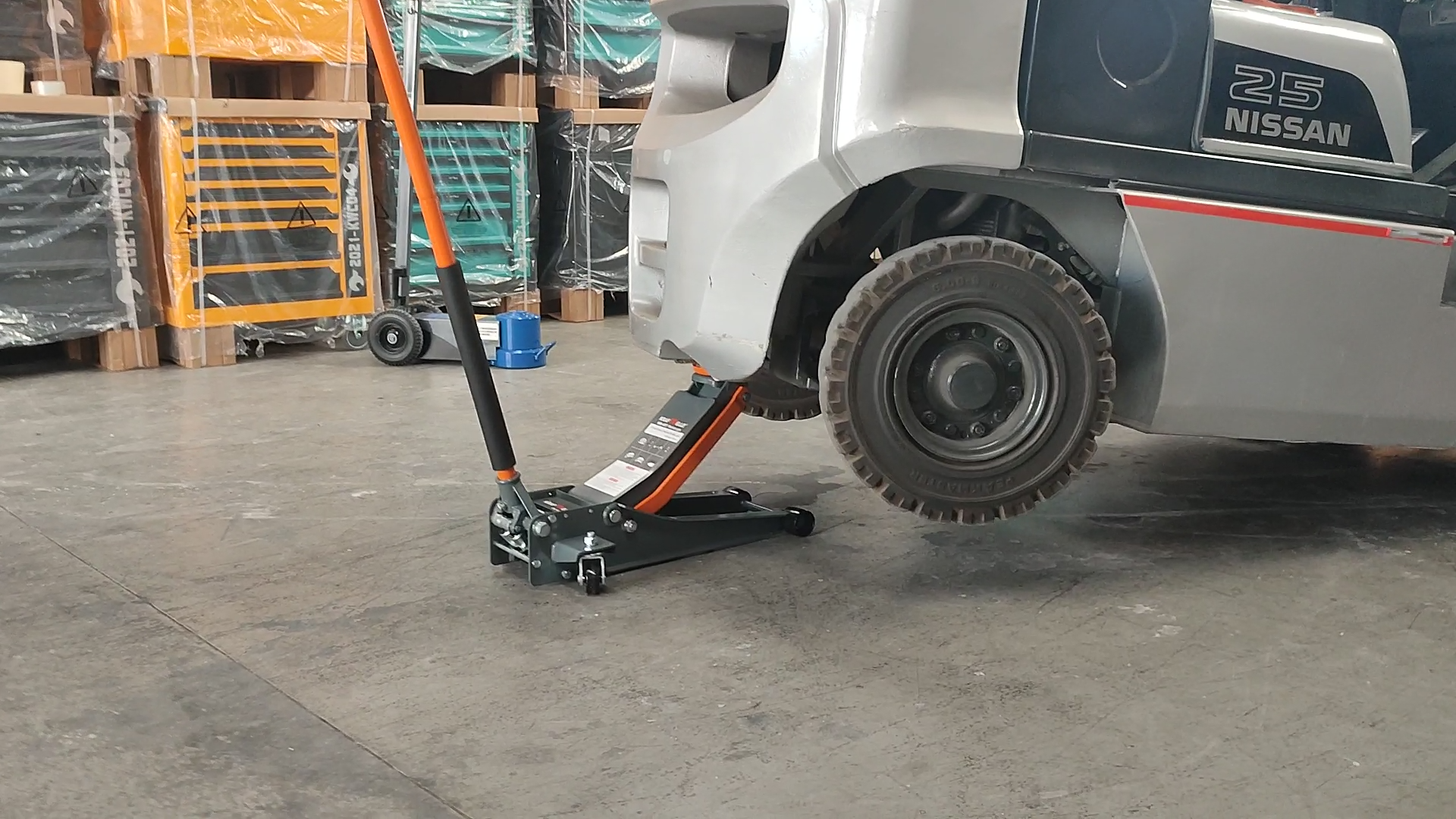 Gato hidraulico elevador 4TD krafTWelle - Imagen 4