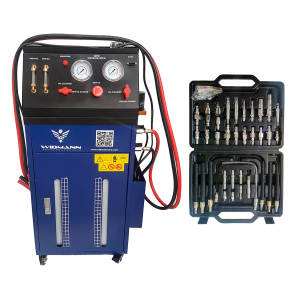 Maquina ATF con adaptadores para cambio de aceite de transmisión automática