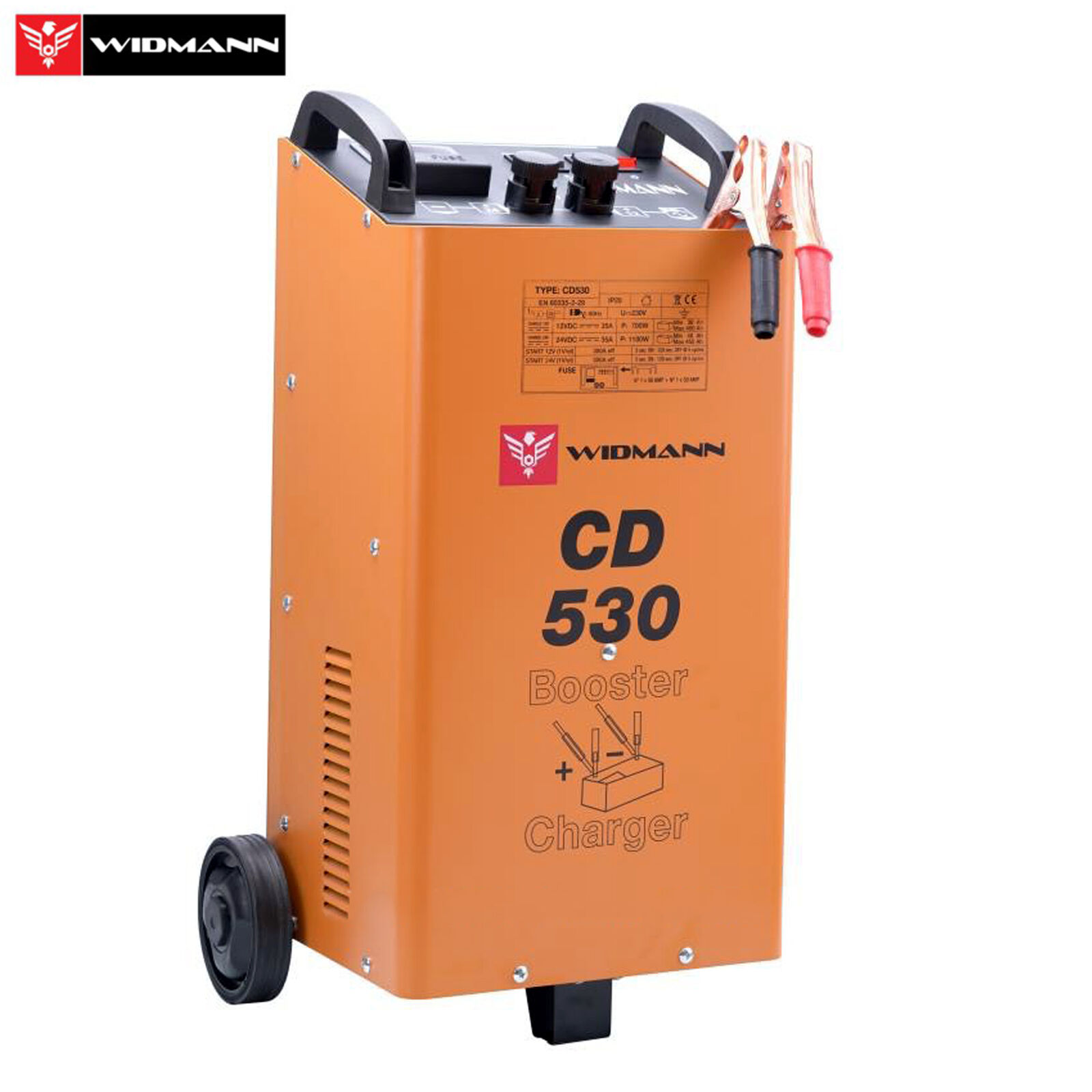 Cargador Arrancador de batería Widmann CD530 (12V / 24V) - Imagen 3