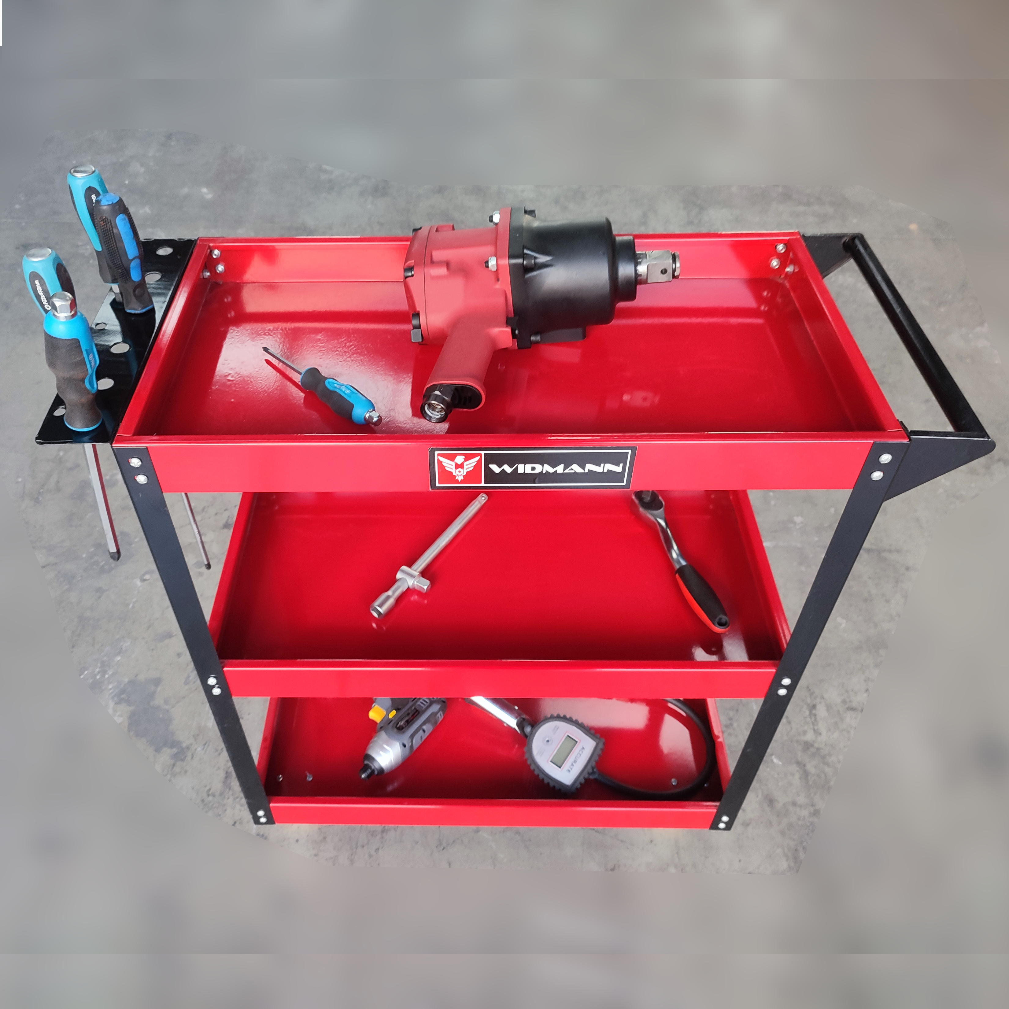 Carro de taller de 3 niveles (camarera) - Imagen 4