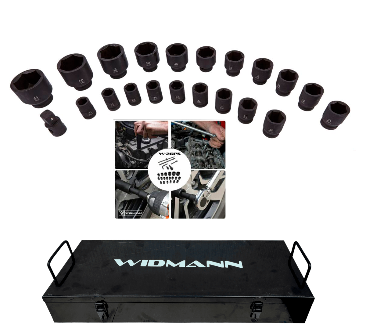 Juego de llaves de Impacto de 3/4 - Imagen 3