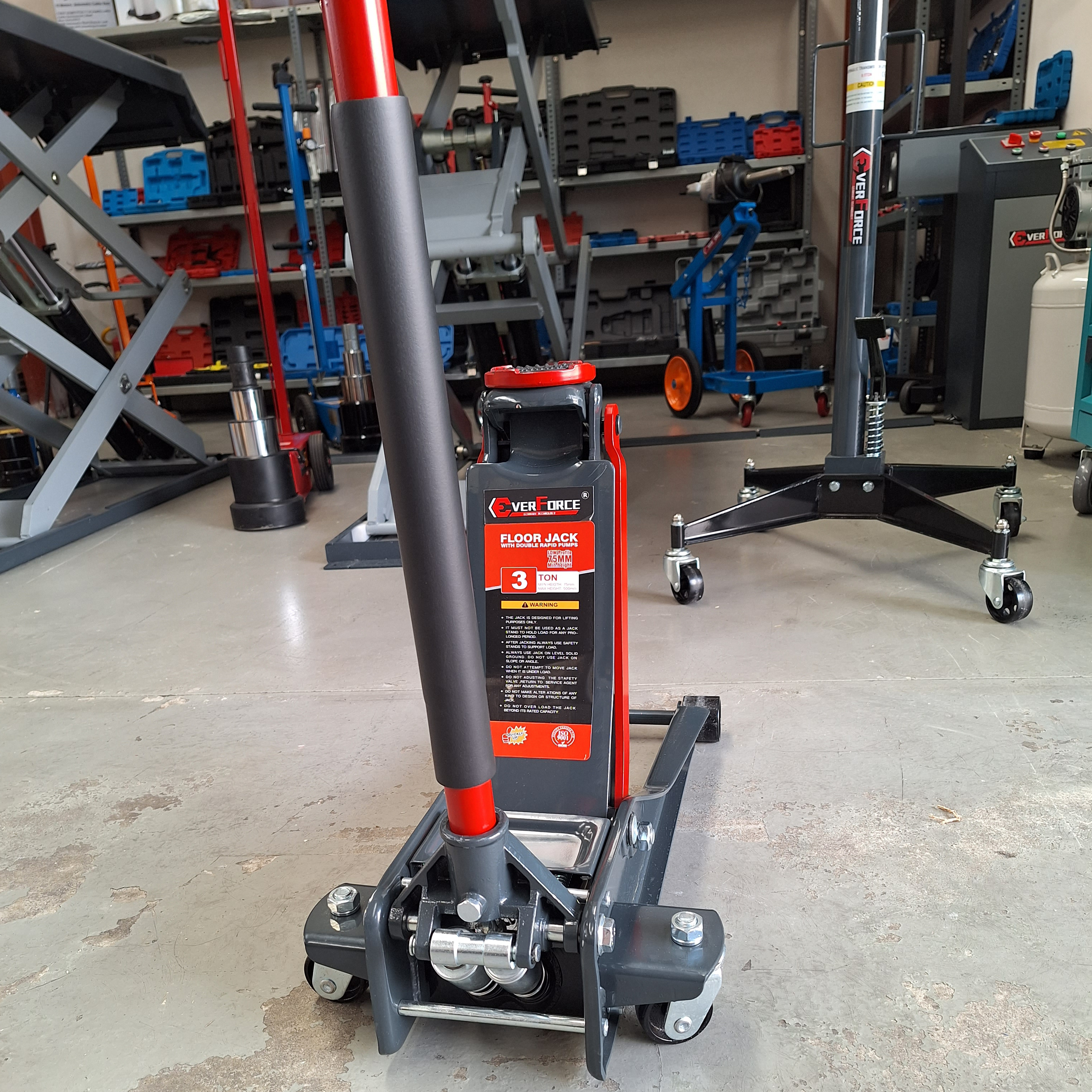 Gato hidráulico Everforce de 3 ton doble pistón - Imagen 2