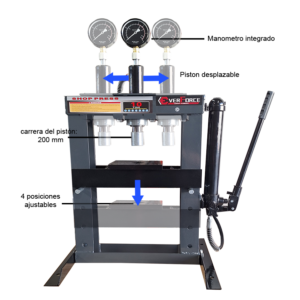 Prensa Hidráulica 10 Ton de sobremesa Everforce