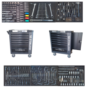 Carro de Herramientas - Kraftwelle XL05 Gris