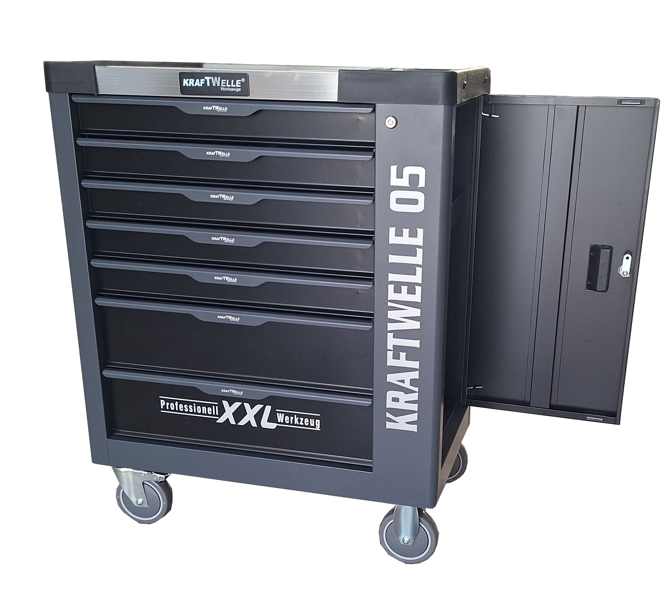 Carro de Herramientas - Kraftwelle XL05 Gris - Imagen 3